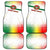 Guinea Bissau Car Mats with White Green Red Gradient Design - Wonder Print Shop