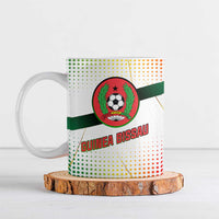 Guinea Bissau Ceramic Mug with White Green Red Gradient Design - Wonder Print Shop