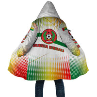 Guinea Bissau Cloak with White Green Red Gradient Design - Wonder Print Shop
