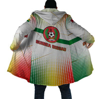 Guinea Bissau Cloak with White Green Red Gradient Design - Wonder Print Shop