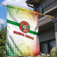 Guinea Bissau Garden Flag with White Green Red Gradient Design - Wonder Print Shop