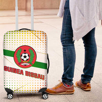 Guinea Bissau Luggage Cover with White Green Red Gradient Design - Wonder Print Shop