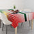 Guinea Bissau Tablecloth with White Green Red Gradient Design - Wonder Print Shop