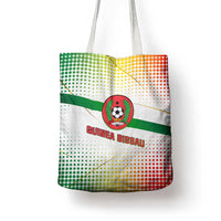Guinea Bissau Tote Bag with White Green Red Gradient Design - Wonder Print Shop