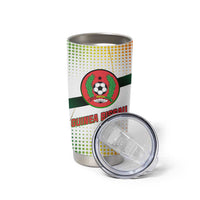 Guinea Bissau Tumbler Cup with White Green Red Gradient Design - Wonder Print Shop