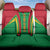 Guinea Bissau Back Car Seat Cover with Red Green Yellow Stripe Design and Black Star - Wonder Print Shop