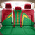 Guinea Bissau Back Car Seat Cover with Red Green Yellow Stripe Design and Black Star - Wonder Print Shop