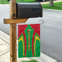 Guinea Bissau Garden Flag with Red Green Yellow Stripe Design and Black Star - Wonder Print Shop