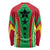 Guinea Bissau Long Sleeve Shirt with Red Green Yellow Stripe Design and Black Star - Wonder Print Shop