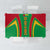 Guinea Bissau Tablecloth with Red Green Yellow Stripe Design and Black Star - Wonder Print Shop