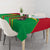 Guinea Bissau Tablecloth with Red Green Yellow Stripe Design and Black Star - Wonder Print Shop
