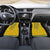 Guinea Bissau Car Mats with Yellow Tribal Geometric Design and National Flag - Wonder Print Shop