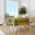 Guinea Bissau Tablecloth with Yellow Tribal Geometric Design and National Flag - Wonder Print Shop