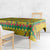 Guinea Bissau Tablecloth with Yellow Tribal Geometric Design and National Flag - Wonder Print Shop