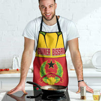 Guinea Bissau Apron with Red Yellow Green Geometric Design - Wonder Print Shop