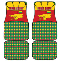 Guinea Bissau Car Mats with Red Yellow Green Geometric Design - Wonder Print Shop