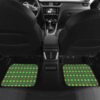 Guinea Bissau Car Mats with Red Yellow Green Geometric Design - Wonder Print Shop