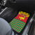 Guinea Bissau Car Mats with Red Yellow Green Geometric Design - Wonder Print Shop