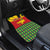 Guinea Bissau Car Mats with Red Yellow Green Geometric Design - Wonder Print Shop