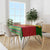 Guinea Bissau Tablecloth with Red Yellow Green Geometric Design - Wonder Print Shop