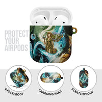 Gaia Mother Of Earth Goddess AirPods Case Greek Mythology Sacred Geometry Fantasy