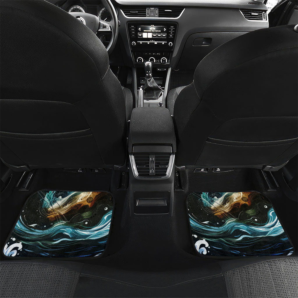 Gaia Mother Of Earth Goddess Car Mats Greek Mythology Sacred Geometry Fantasy