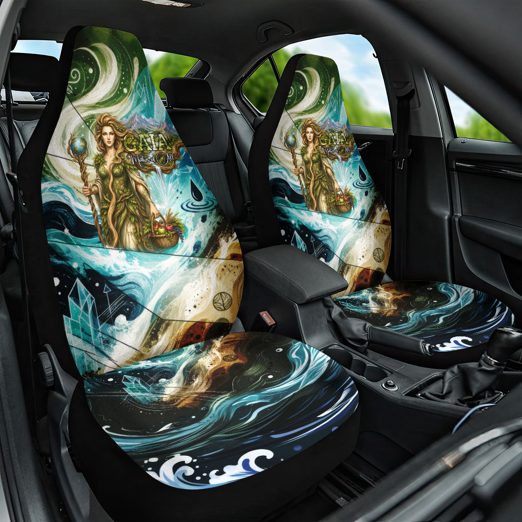 Gaia Mother Of Earth Goddess Car Seat Cover Greek Mythology Sacred Geometry Fantasy
