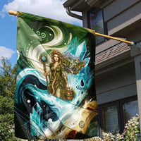 Gaia Mother Of Earth Goddess Garden Flag Greek Mythology Sacred Geometry Fantasy