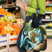 Gaia Mother Of Earth Goddess Grocery Bag Greek Mythology Sacred Geometry Fantasy
