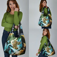 Gaia Mother Of Earth Goddess Grocery Bag Greek Mythology Sacred Geometry Fantasy