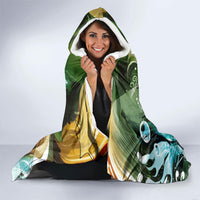 Gaia Mother Of Earth Goddess Hooded Blanket Greek Mythology Sacred Geometry Fantasy
