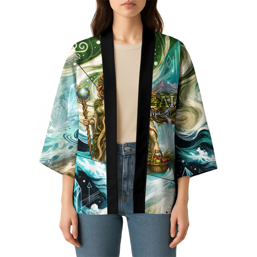 Gaia Mother Of Earth Goddess Kimono Greek Mythology Sacred Geometry Fantasy