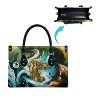 Gaia Mother Of Earth Goddess Leather Bag Greek Mythology Sacred Geometry Fantasy
