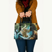 Gaia Mother Of Earth Goddess Leather Bag Greek Mythology Sacred Geometry Fantasy