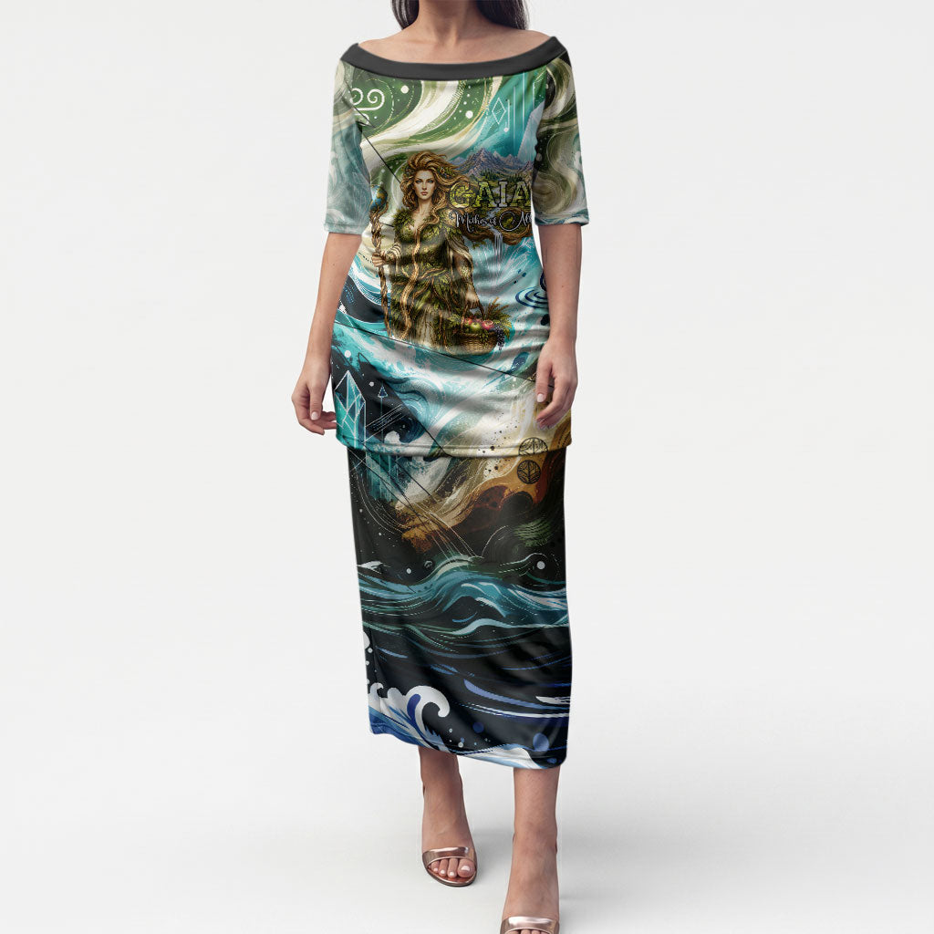 Gaia Mother Of Earth Goddess Puletasi Greek Mythology Sacred Geometry Fantasy