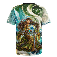 Gaia Mother Of Earth Goddess Rugby Jersey Greek Mythology Sacred Geometry Fantasy