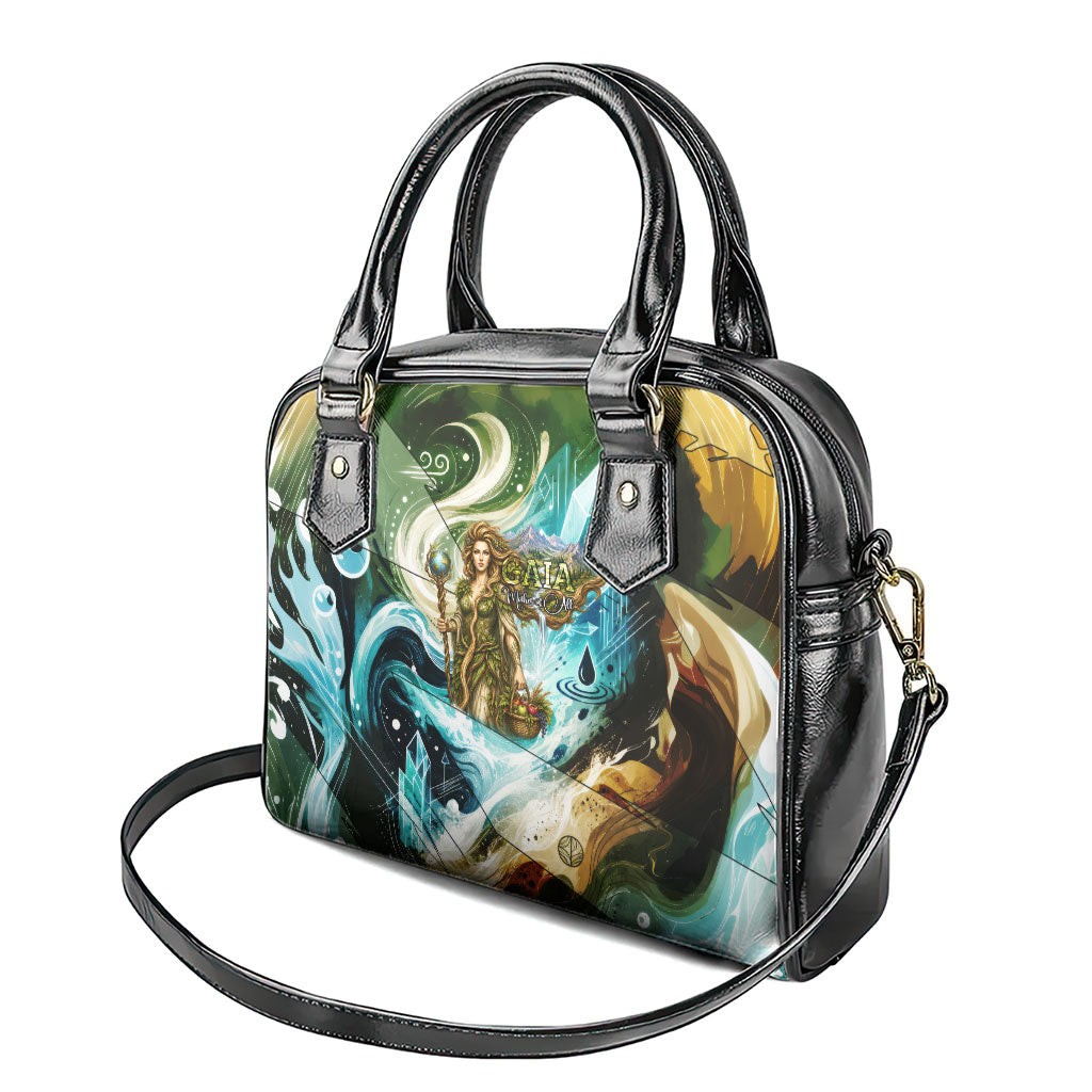 Gaia Mother Of Earth Goddess Shoulder Handbag Greek Mythology Sacred Geometry Fantasy