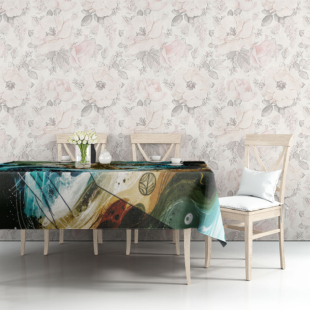 Gaia Mother Of Earth Goddess Tablecloth Greek Mythology Sacred Geometry Fantasy