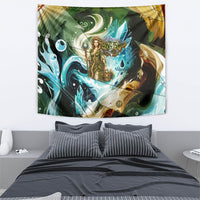 Gaia Mother Of Earth Goddess Tapestry Greek Mythology Sacred Geometry Fantasy