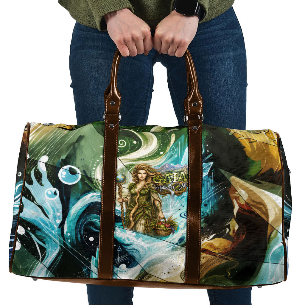 Gaia Mother Of Earth Goddess Travel Bag Greek Mythology Sacred Geometry Fantasy