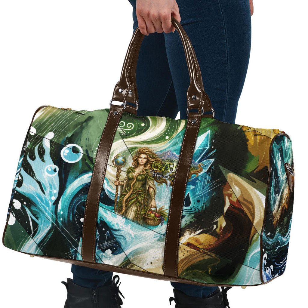 Gaia Mother Of Earth Goddess Travel Bag Greek Mythology Sacred Geometry Fantasy