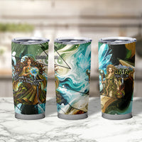 Gaia Mother Of Earth Goddess Tumbler Cup Greek Mythology Sacred Geometry Fantasy