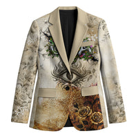Gaia Mother Earth Sacred Eye Blazer Greek Vintage Botanical Sketch Esoteric Spiritual Floral