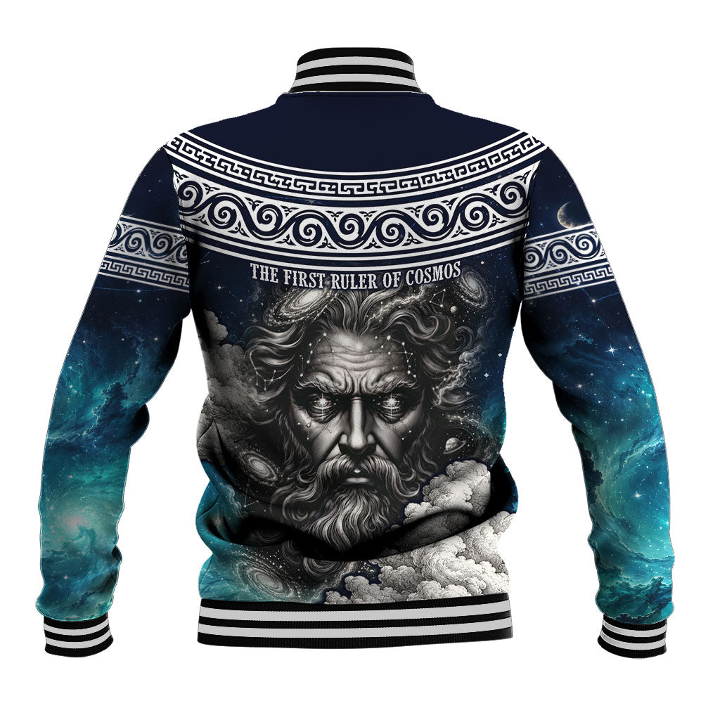 Uranus Greek God Of The Sky Baseball Jacket Greek Mythology Celestial Zodiac Constellation Vintage