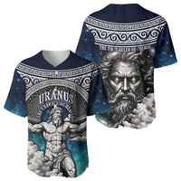 Uranus Greek God Of The Sky Baseball Jersey Greek Mythology Celestial Zodiac Constellation Vintage