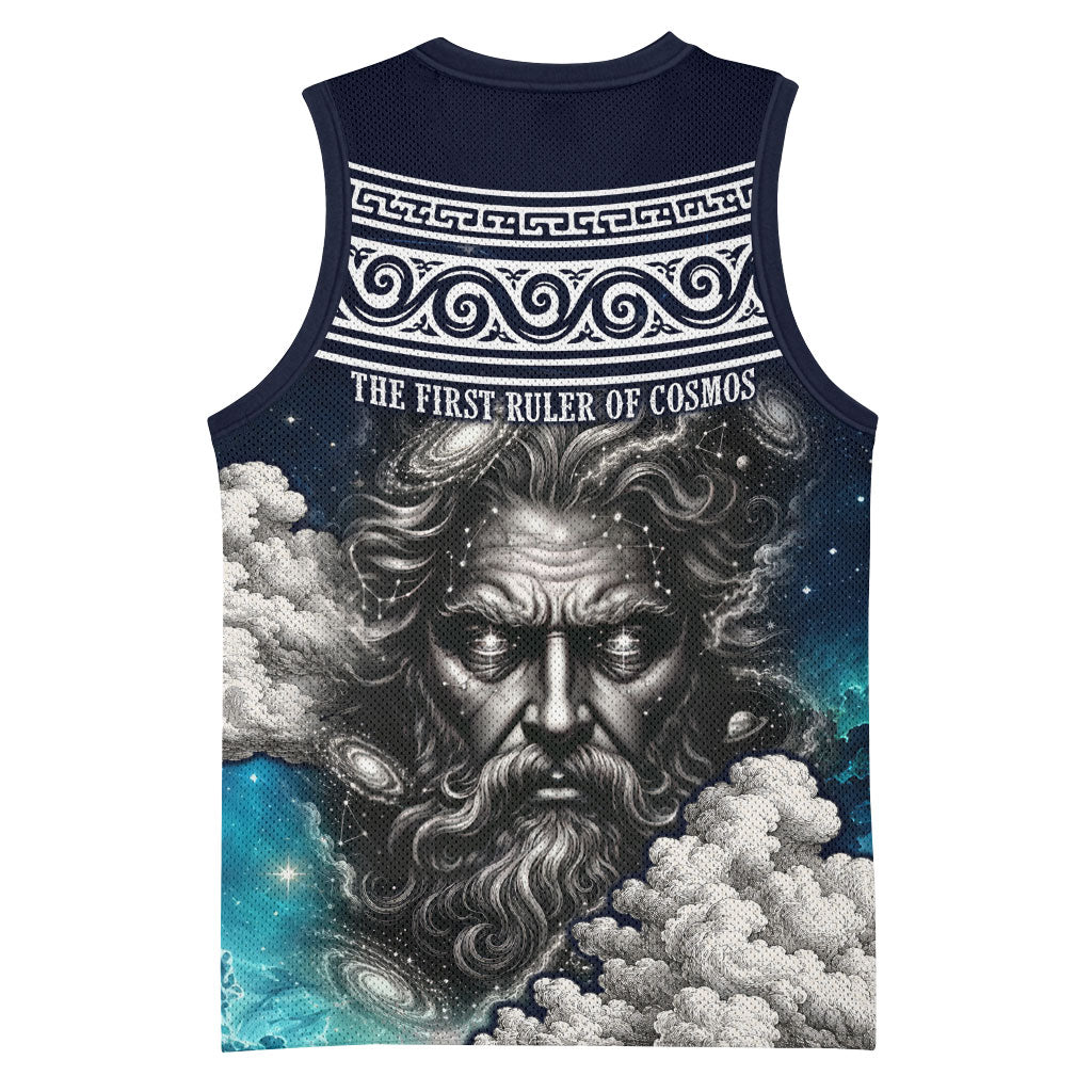 Uranus Greek God Of The Sky Basketball Jersey Greek Mythology Celestial Zodiac Constellation Vintage