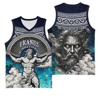 Uranus Greek God Of The Sky Basketball Jersey Greek Mythology Celestial Zodiac Constellation Vintage