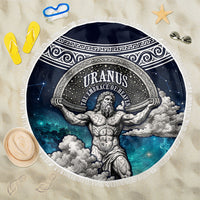 Uranus Greek God Of The Sky Beach Blanket Greek Mythology Celestial Zodiac Constellation Vintage