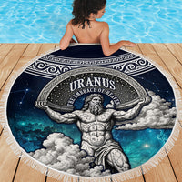 Uranus Greek God Of The Sky Beach Blanket Greek Mythology Celestial Zodiac Constellation Vintage