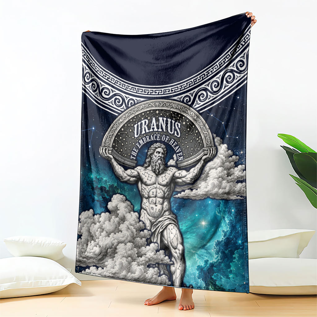 Uranus Greek God Of The Sky Blanket Greek Mythology Celestial Zodiac Constellation Vintage